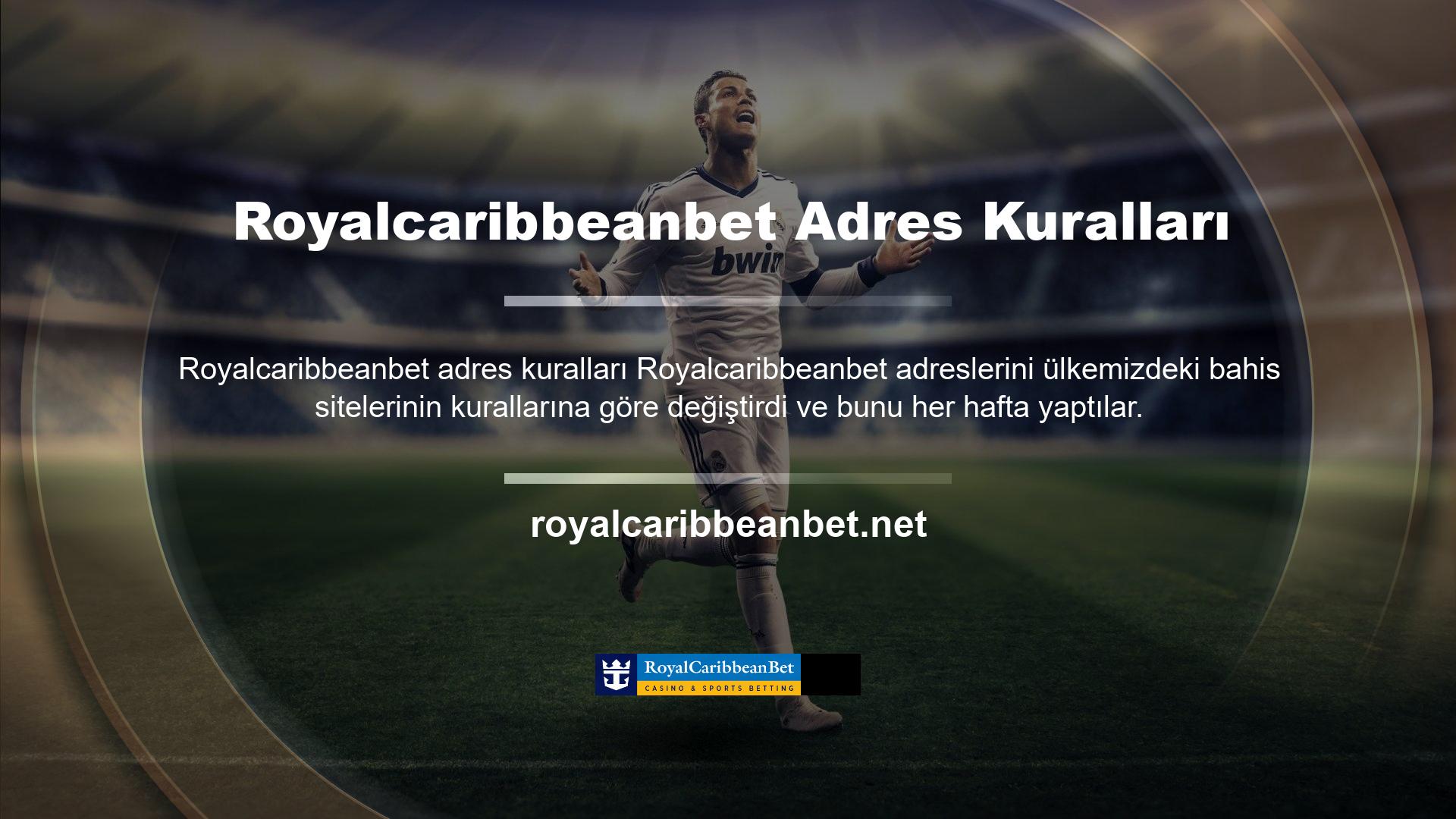 Royalcaribbeanbet tüm kullanıcılarını tüm kullanıcılara yaklaşık 48 saat önceden bilgilendirmeye karar verdi ve herhangi bir kullanıcıyı habersiz bırakmayacak, Bu bakımdan, rakip birçok bahis sitesinin önünde, kullanıcı memnuniyeti ve etkileşimi hizmette iyi karşılanıyor, teğmen tüm oyun sitelerini geride bırakıyor